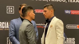IT’S ON! Mikey Garcia V’s Jessie Vargas INTENSE FACE OFF STARE DOWN