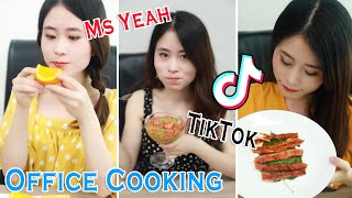 Making Barbecue & Chinese Street Snacks in Office | Ms Yeah