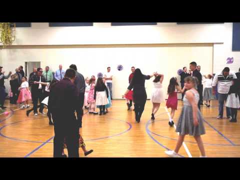 Daddy-Daughter Sock Hop at Buckeye Woods Elementary School