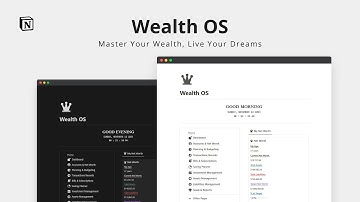 Wealth OS Notion Template Full Walkthrough