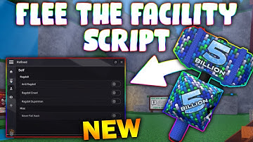*NEW* Flee the Facility Script (PASTEBIN 2025) (NEVER FAIL HACKING , ESP ALL ,  AUTOFARM, SPEED )
