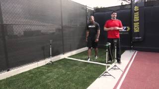 Instructions for the 40 Yard Dash
