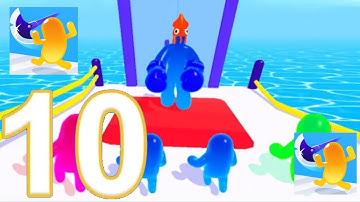 Join Blob Clash 3D -Gameplay  Part 10 Level 109-118 (android, iOS) #Joinclash3d#Gunclash3d#118