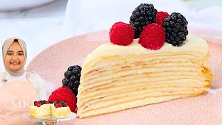 This simple CREPE CAKE is easier than you think!