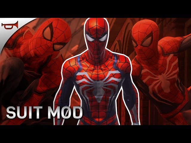 Advenced Suit PS4 (Intro Spider Verse)) [Spider-Man: Web of Shadows] [Mods]