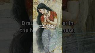 "Disrobing of Draupadi" (1922) by M. V. Dhurandhar #art #painting #history