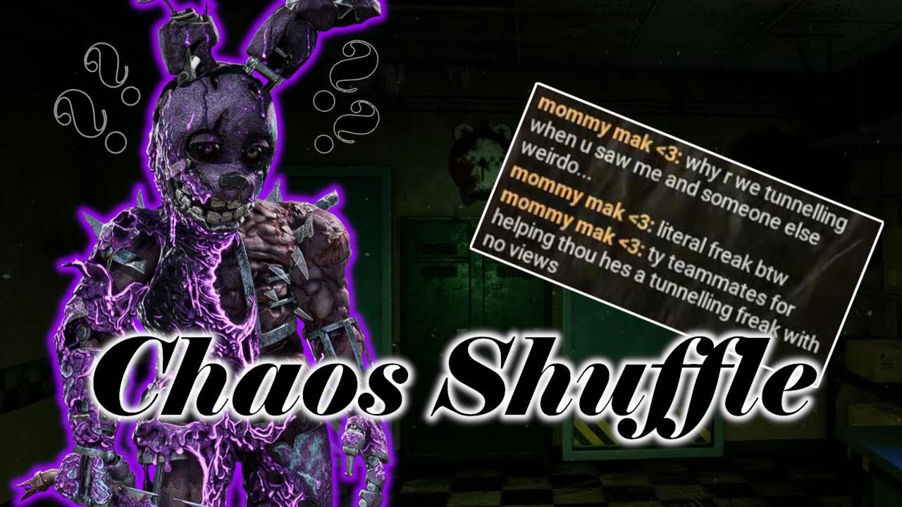Salty Survivor vs Animatronic in Chaos Shuffle - DBD (Full Game)