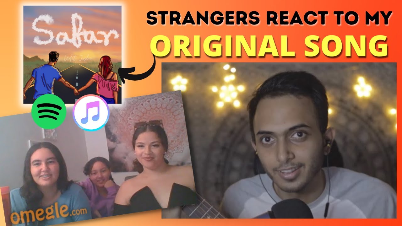 Singing My Original Song To Strangers On Omegle Youtube 