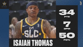 Isaiah Thomas GOES OFF for 34 PTS & 7 3PM to Lead Stars Over the Gold