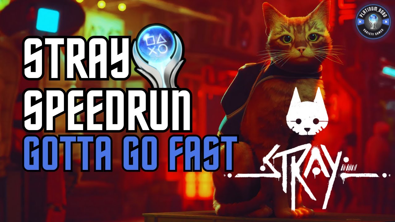SpeedRun Stray Walkthrough