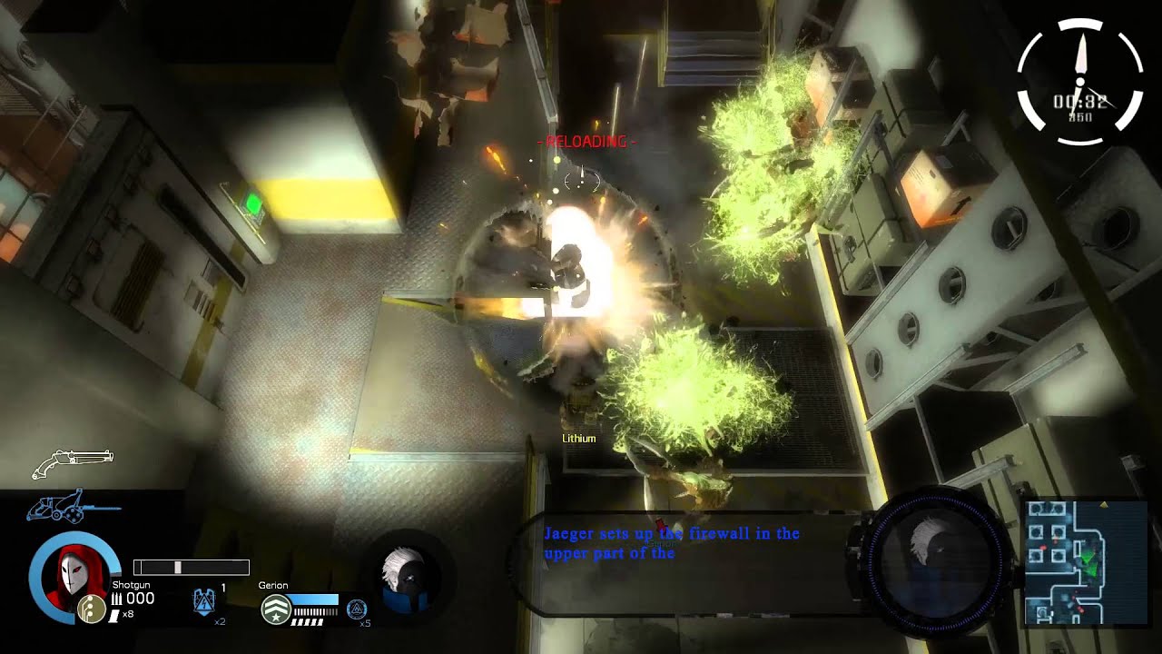 Alien Swarm. Landing Bay. 2 Players Speedrun. Max Difficulty. No Flamethrower, No Adrenaline.