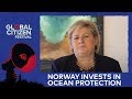 PM Erna Solberg Makes Commitment to Fight Marine Pollution | Global Citizen Festival NYC 2018