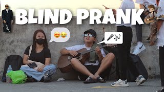 BLIND MAN SINGING PRANK! | CUTE GIRL 😍