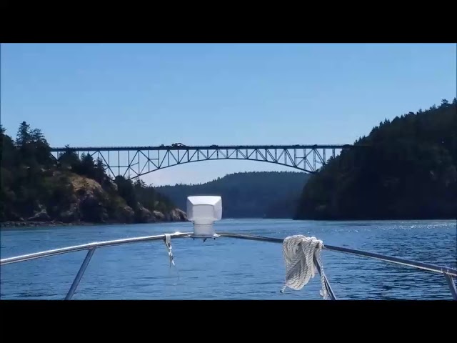 Going through Deception Pass for the first time