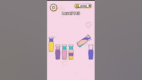 Drink Sort Master - Normal Mode Level 141 - 145
