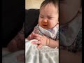 Baby trying baby food first Time #viral #comedy #momlife#funnymoments #tiktok #viralshorts