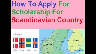 Study In Scandinavian Countries Free - How To Apply For Scholarship In Europe - Study Abroad Vlog