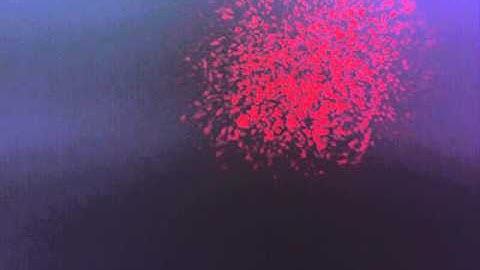 laser speckle on rough surface (5x zoom)