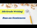 Understanding Run-On Sentences and Conjunctions