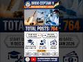 DRDO Recruitment 2025: 764 Posts Out! 🔥 | Salary ₹50,000+ #DRDO #SarkariNaukri2025 #CEPTAM11 #shorts
