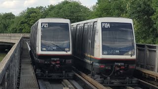 Vidéo METRO] Ligne 1🟡 Et Ligne 2🔴 + Bus