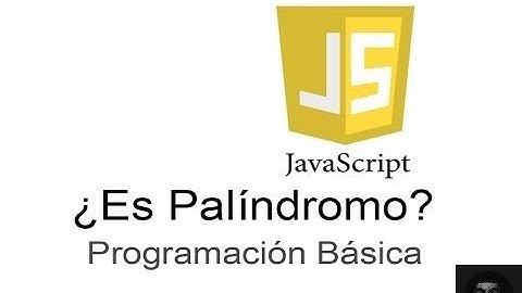 Palindromo en 3 minutos con javascript