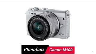 Canon Mirrorless EOS M100 Vlog camera