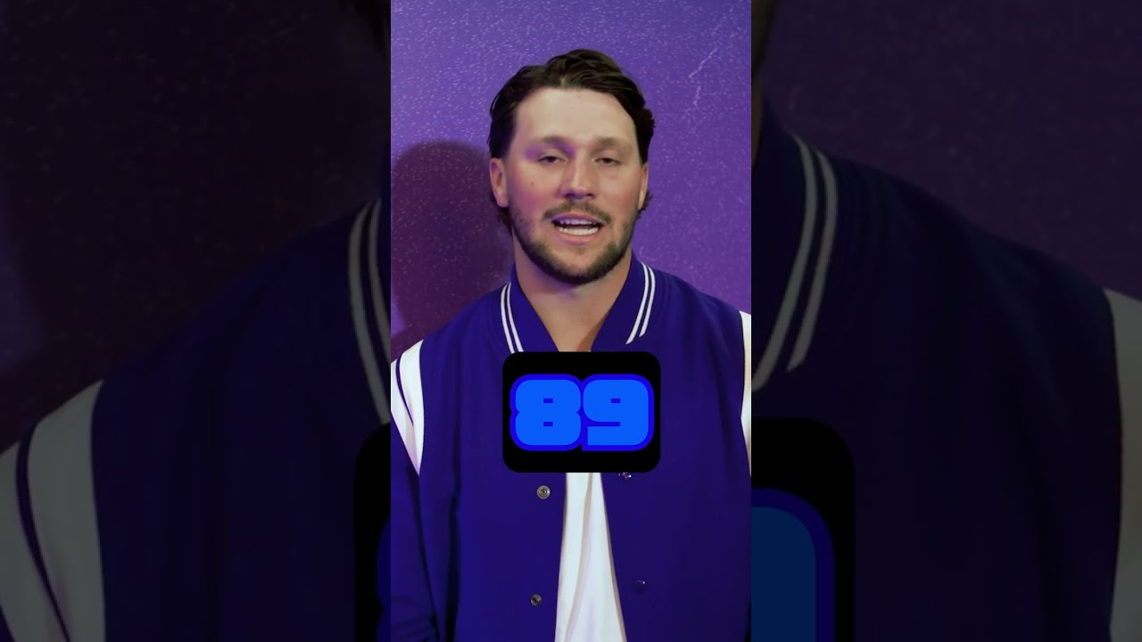 Josh Allen Predicts His Madden 24 Ratings
