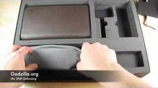 Htc Shift, the unboxing