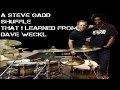 A Steve Gadd Shuffle That I Learned From Dave Weckl