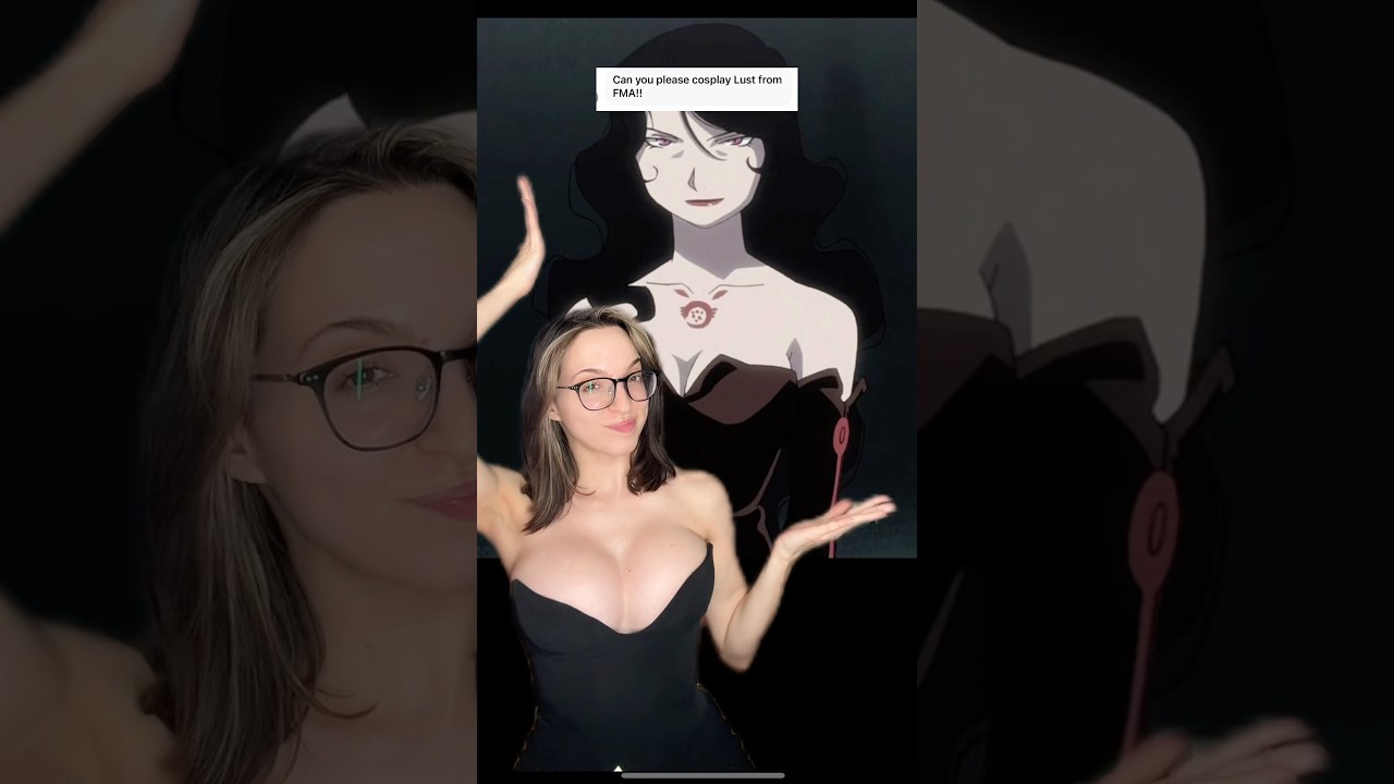 Turning myself into LUST from FULLMETAL ALCHEMIST #fullmetalalchemist #anime #cosplay
