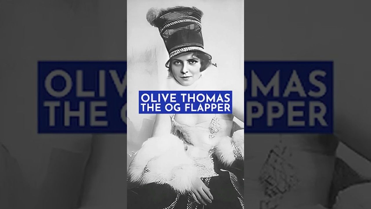 Olive Thomas was the original flapper, whose personal style was very influential.