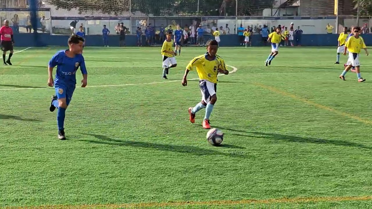 Jogo em comemoração aos 94 anos do Clube Concórdia. Sub-13 -Secr Es de Poá 3 x 5 R9 Academy.2°tempo 
