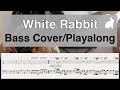 White rabbit jefferson airplane  bass cover and play along