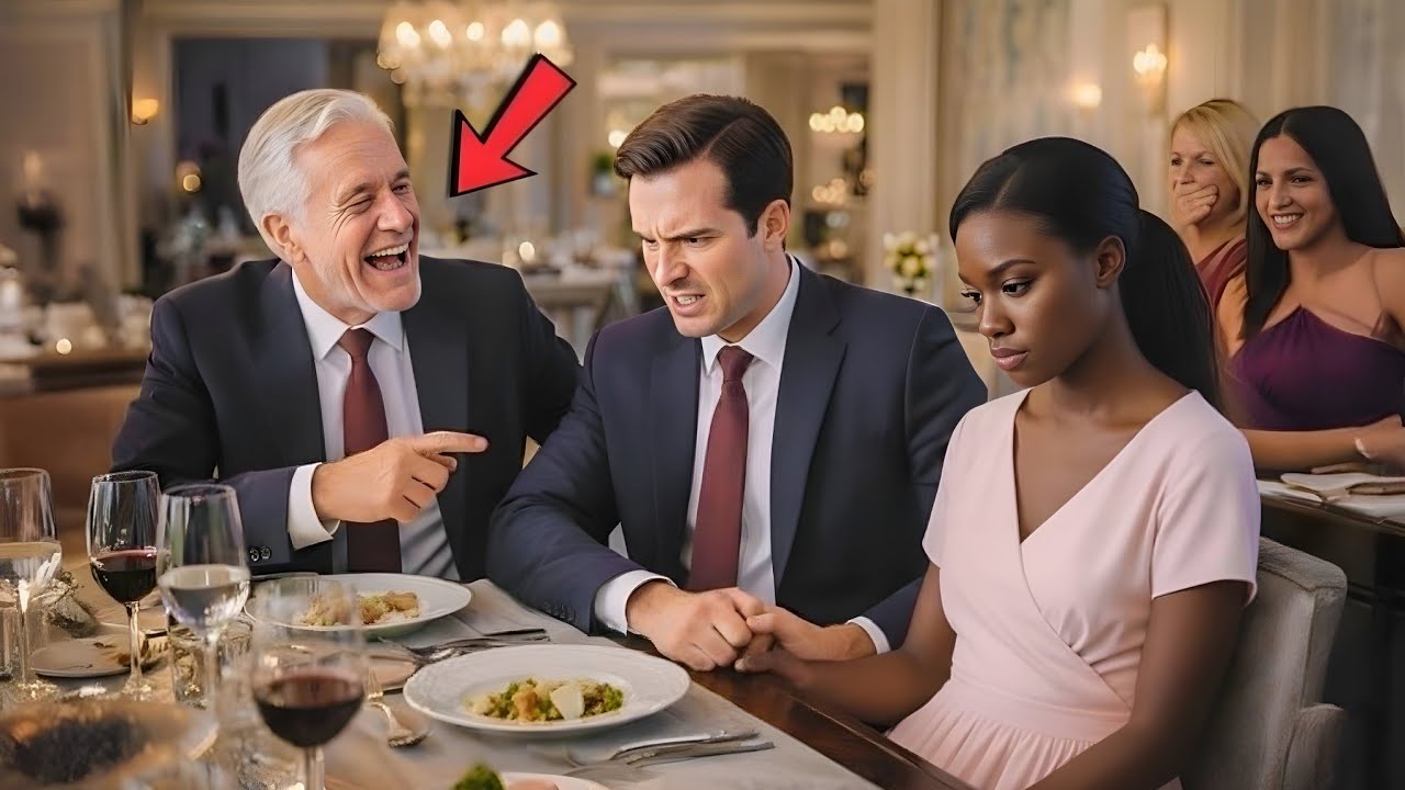 The Billionaire Father laughed at his Son Faince 