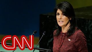 Nikki Haley threatens to pull US funding to the United Nations