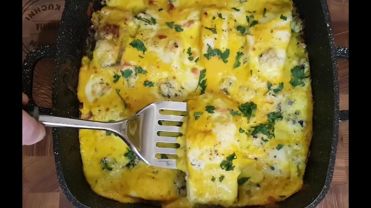 Ryba zapiekana z porem polecam nie tylko na święta