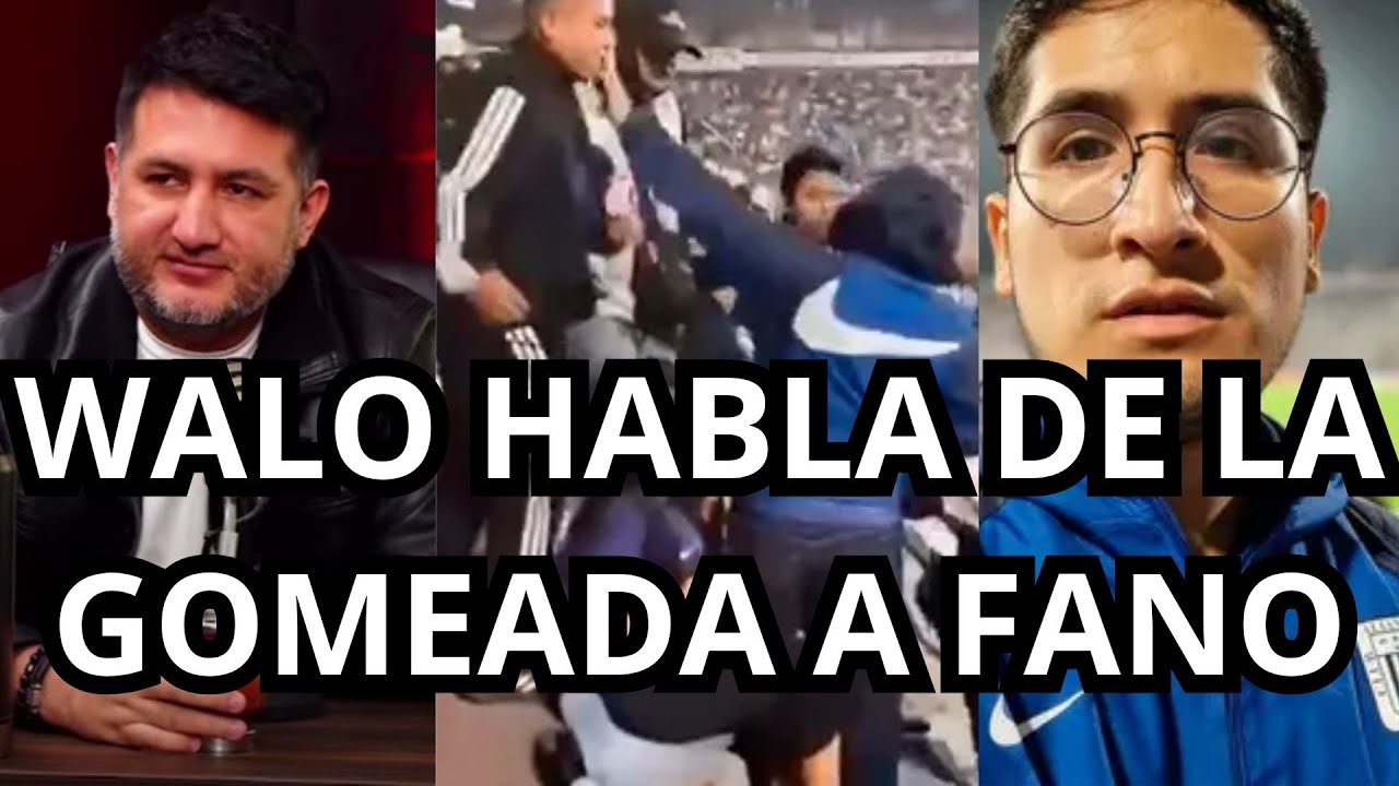 WALO HABLA DE LA GOMEADA A FANODRIC #fyp #viralvideo #alianzalima #walo #pdt #fanodric #akafanodric