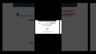 ECE3, EIM, CHAPTER 1 Basics of Measurements, Part 2  Loading effects