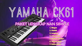 YAMAHA CK 61 ALL IN ONE REKOMENDASI KEYBOARD MANGGUNG || HORA FAMILY OFFICIAL