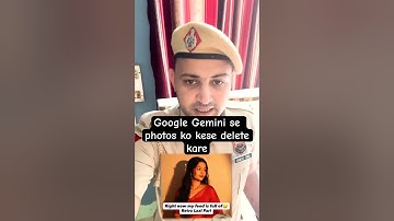 google  Gemini se photo kaise delete kare