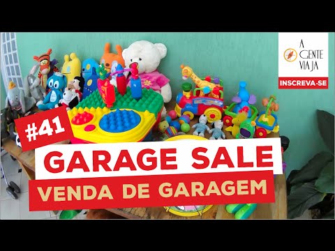 NOSSO PRIMEIRO GARAGE SALE EM ORLANDO - Família Brancoala nos EUA