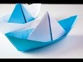 How to make origami boat