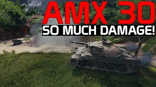 Look at all the damage we are doing! - AMX 30 | World of Tanks