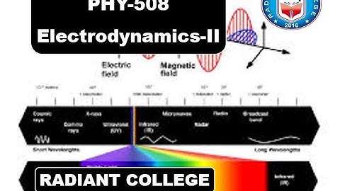 PHY-508 Electrodynamics II   Lec -11   Electromagnetic Wave through a Conducting Media