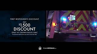 Crown Buick GMC - May TV 2 - First Responders Discount
