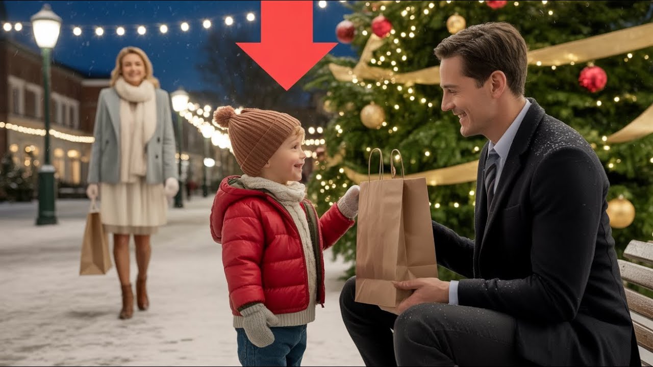 « INCROYABLE Révélations : Un Garçon ÉMU Offre Sa Mère au PDG ENDEUILLÉ Dans un Parc ! »