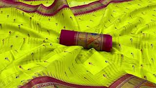 The Pethani Soft Cotton Sarees || 9986965211 || Rangoli Collections Store screenshot 5