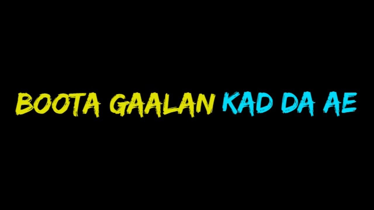 Boota Gaalan Kad Da Ae Song WhatsApp Status | Amrinder Gill | Simi ...