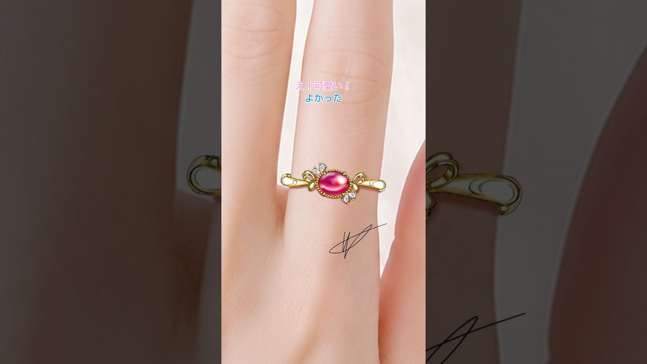 Is this design cute?】A jeweler husband tries designing jewelry